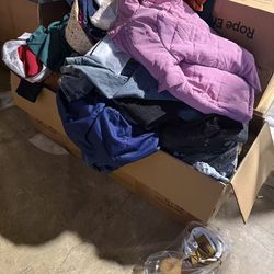 A box of cloth $40
