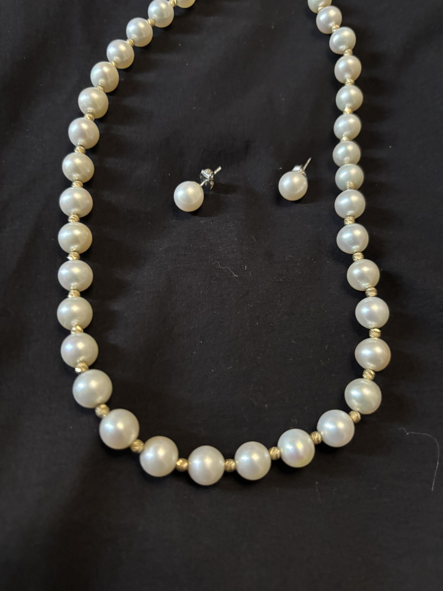 Fresh Water Pearl And Eating Set