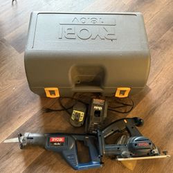 Ryobi 18V Saw Set + Battery & Charger