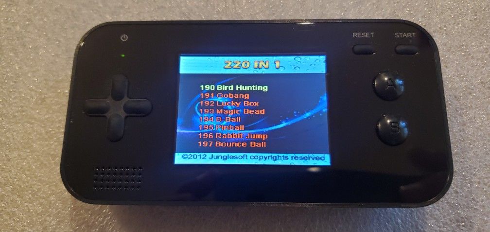 220 Games My Arcade Dreamgear Video Game System Like Nintendo Gameboy
