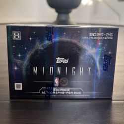 2025-26 Topps Midnight NBA Basketball Hobby Box