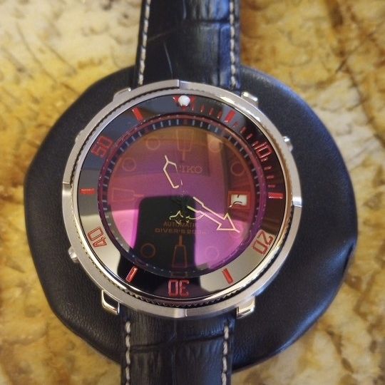 Custom Seiko Blood Moon Tuna Can Fully Automatic for Sale in Roseville MI OfferUp