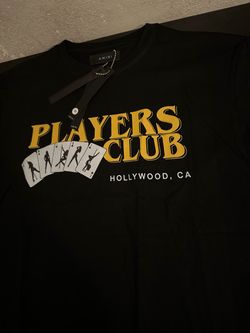 Amiri players club black tee