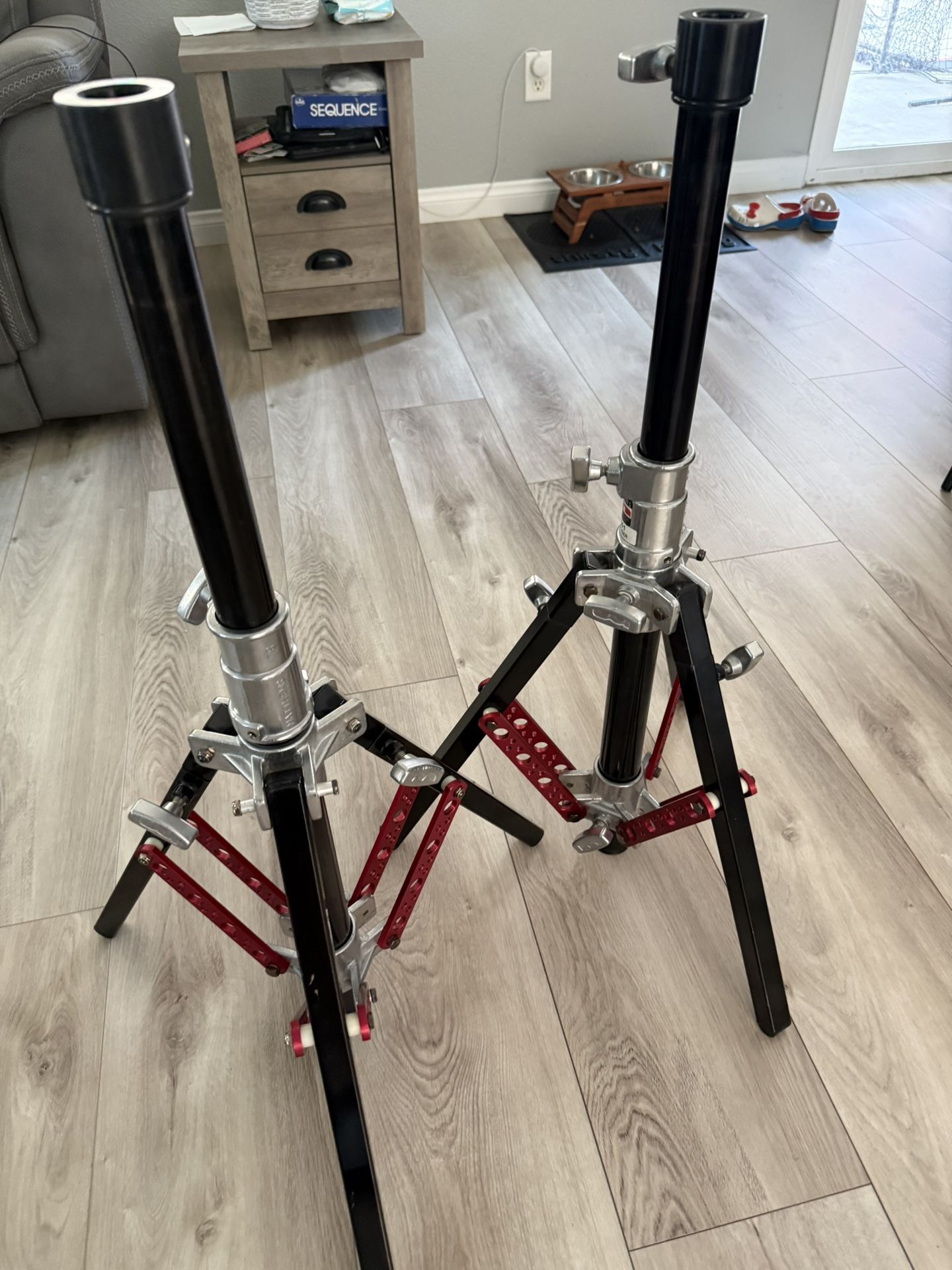 Matthews Studio Equipment Stand Slider – Heavy Duty Tripod Light/Camera Stands