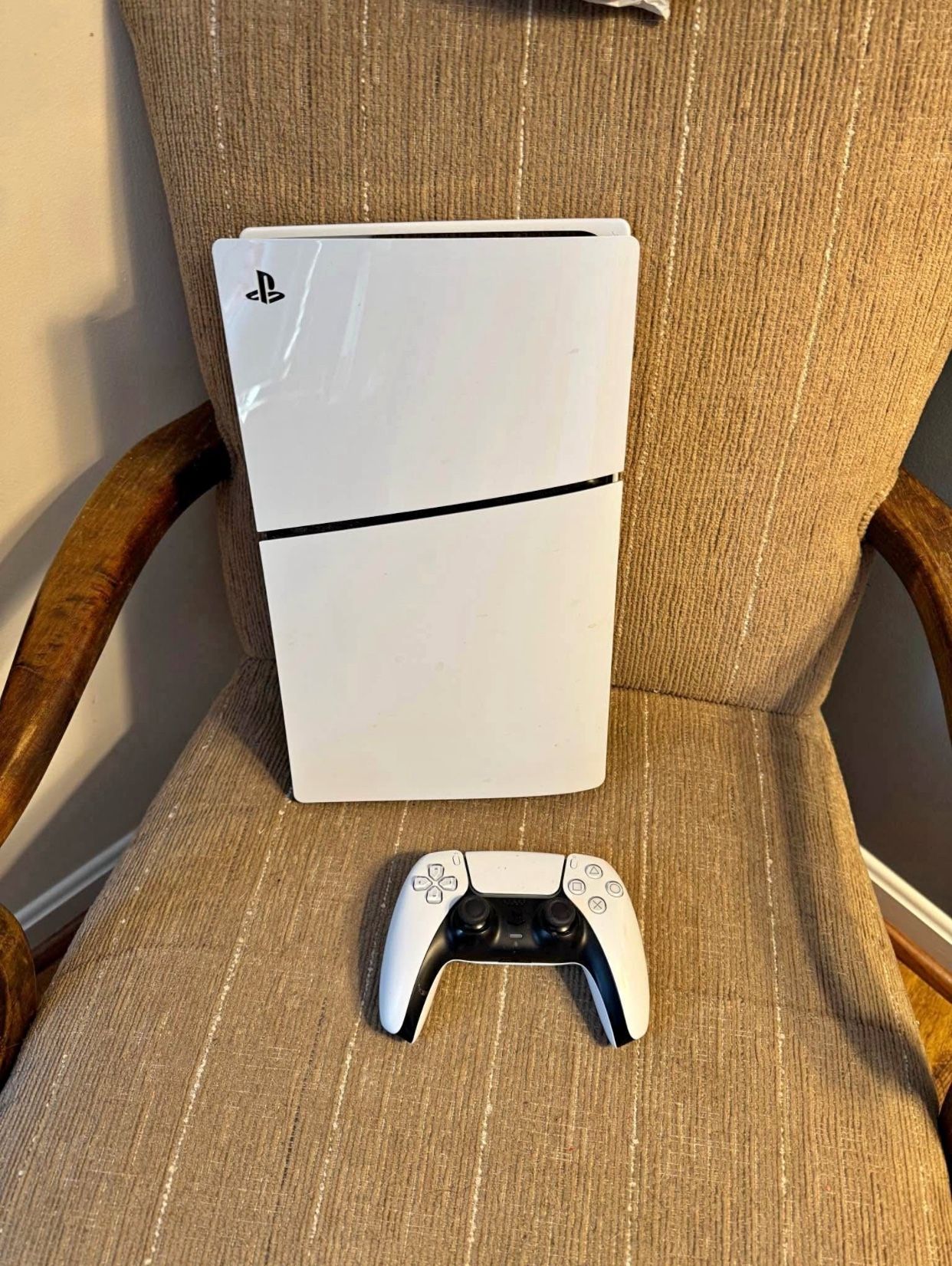 PS5 with Controller