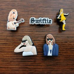 Lot Of 5 Taylor Swift Shoe Charms 