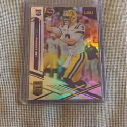 Joe Burrow Rookie Card Lsu