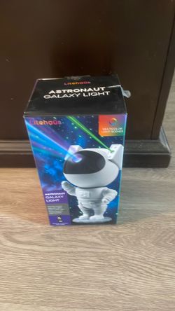 Astronaut galaxy light