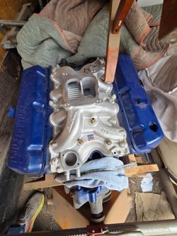 Ford 429 engine. Built by my dad.