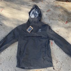 Huf Bronze 56k anorak jacket packable 3m Reflective and Waterproof Brand New size large