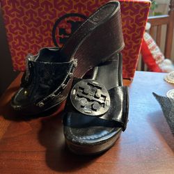 Tory Burch Patty Wedge Sandals