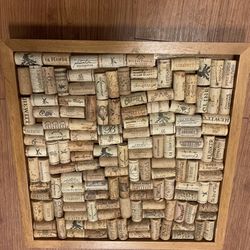 Wine Cork Wall Decor 