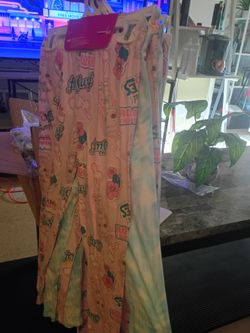 Girls LOL pink&blue pj set