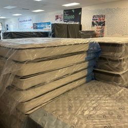 Brand New King Size Euro Top Mattress In Stock For $299 