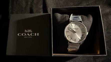 Coach Perry Silver Dial Watch