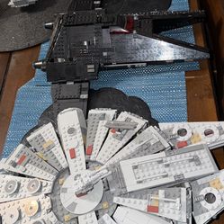 Star Wars Lego Ships Lot