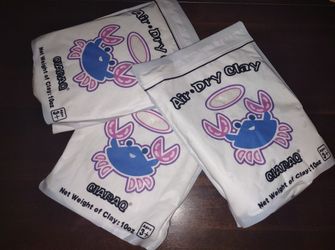 Air Dry Modeling Clay -white