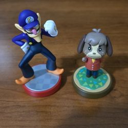 Nintendo Amiibo Waluigi And Digby