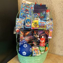 SONIC THE HEDGEHOG EASTER BASKET