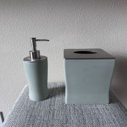 2 Pieces Ceramic Bathroom Accessory Sets