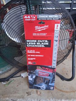 Milwaukee Portable  Band Saw Blades