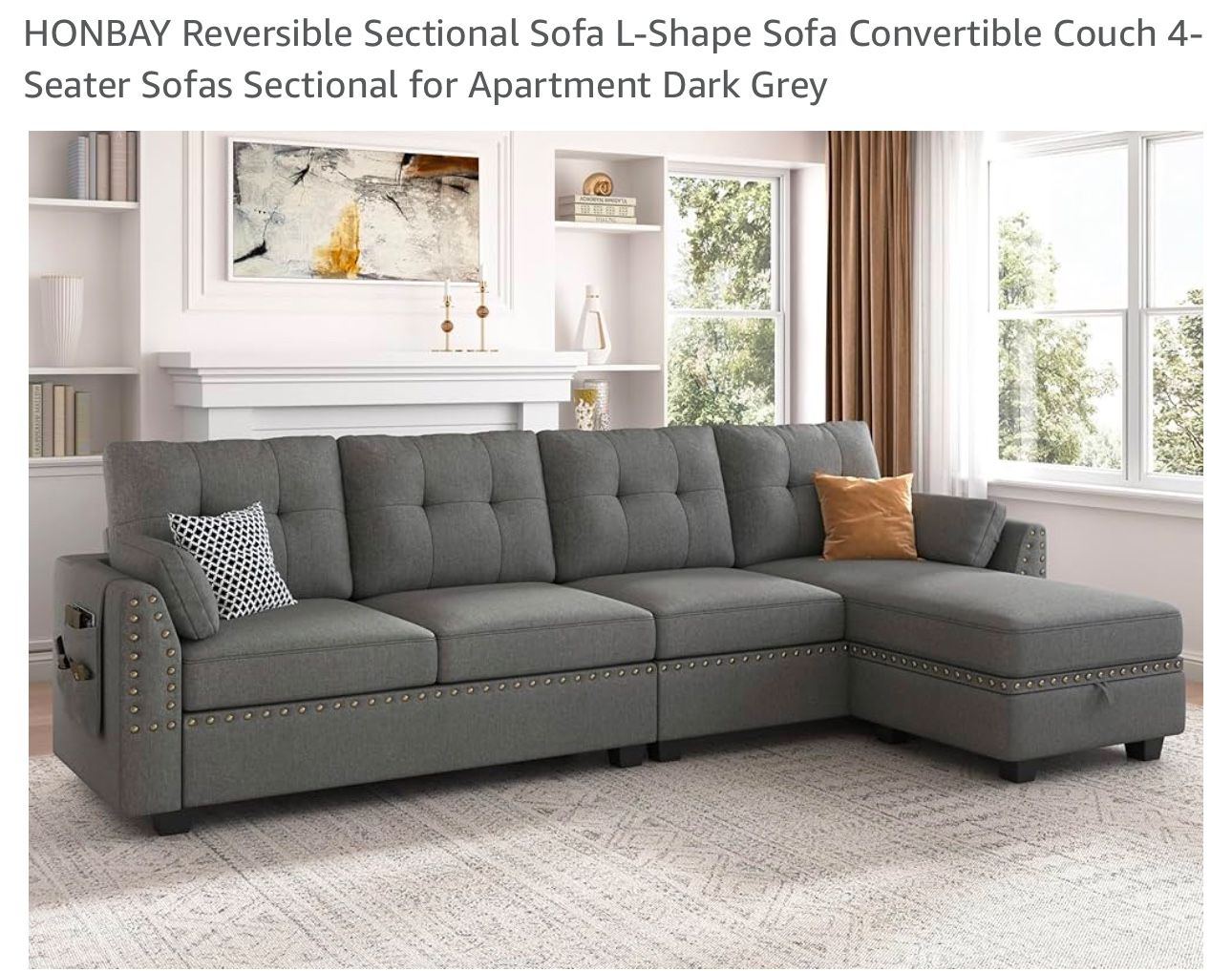 Grey Sectional 