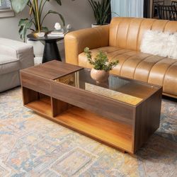 Led Glass Coffee Table