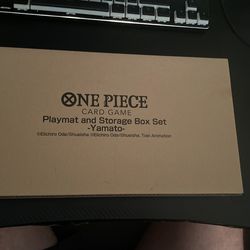 One Piece TCG Sealed Yamato And Storage Box Set