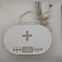 ibox Dawn Bedside Radio Alarm Clock USB Bluetooth Speaker 