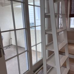 6ft Nursery or Apartment Bookshelf, White