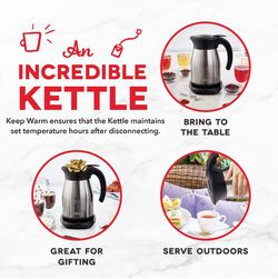 For hot water and hot coffee