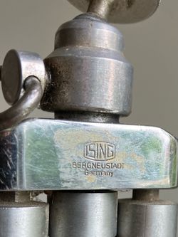 Rare Vintage ISING Bergneustadt German Telescoping Tripod - 1950s Mid-Century