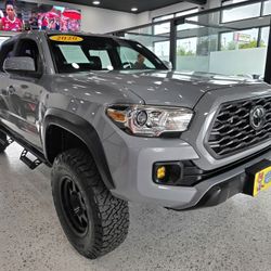 2020 TOYOTA TACOMA DOUBLE CAB TRD OFF-ROAD 4D 5FT MANUAL 6SP V6