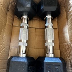CAP Barbell, 5lb Coated Hex Dumbbell, Two