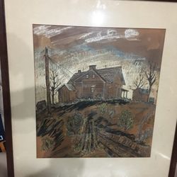 Farm House Water Color