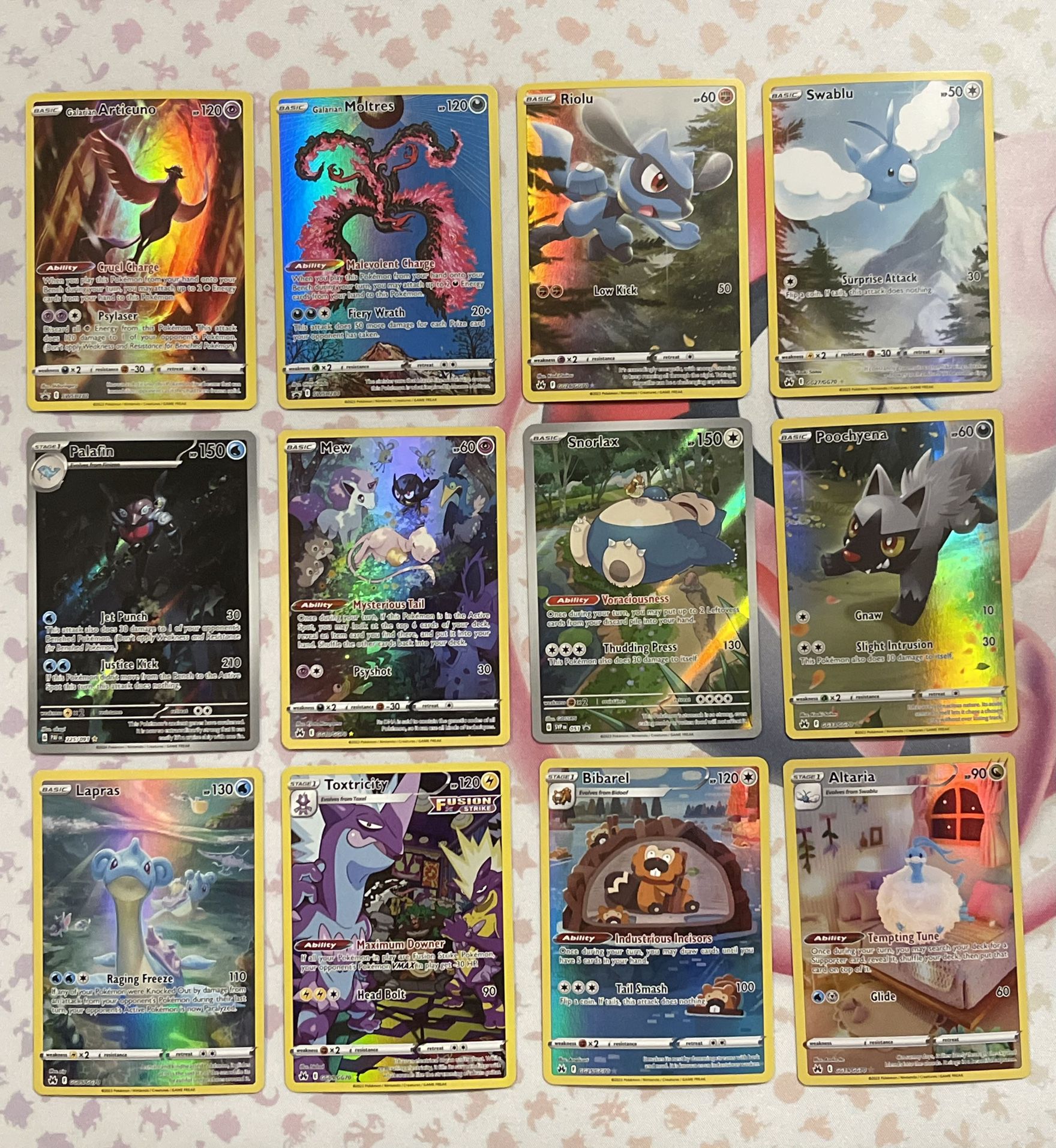 Galarian Gallery & IR Lot 2 Pokemon Cards
