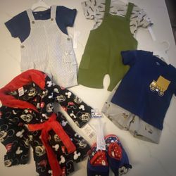 Brand New Boys Clothes With Tags 