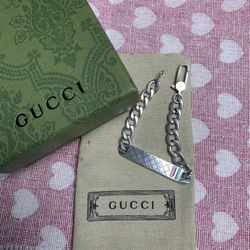 Gucci 925 silver bracelet