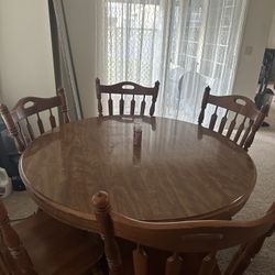 Beautiful Wooden Dining Set