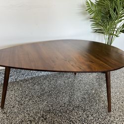 Amoeba 42.5" Coffee Table - Walnut 