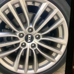 Set Of Four (4) Rims With Tires 225/45/R18 Asking $550. All…