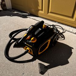 McCulloch MC1375 Heavy-Duty Canister Steam Cleaner – Tested & Working