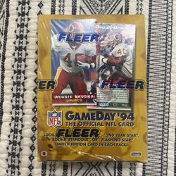 GameDay Fleer 94 The official NFL Card