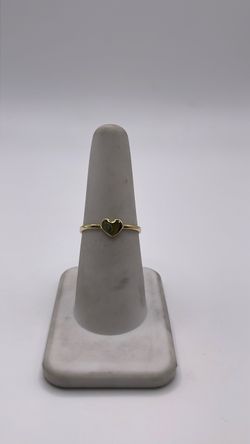 14k gold heart ring