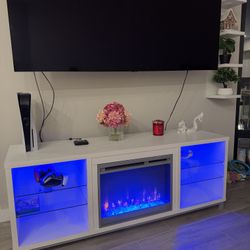 Electric Fireplace 70”