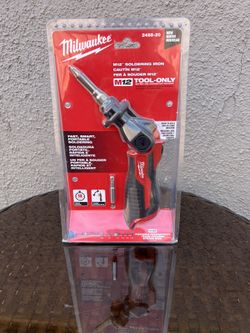 Milwaukee M12 Cordless Soldering Iron/ Like New Open-Box