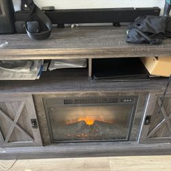 Living Room Fire Place 