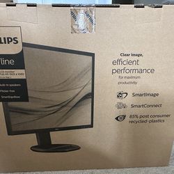 Brand New In Box Philips LCD 22” Monitor