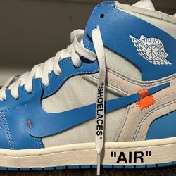 Air Jordan 1 Off White UNC NEW size 12 