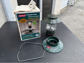 Coleman Two Mantle Propane Camping Lantern